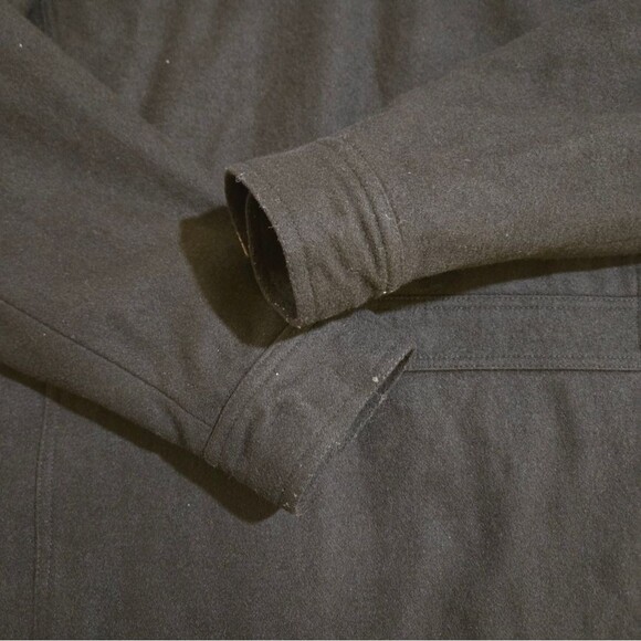 Men's Tommy Hilfiger Black Coat- Size L - Picture 7 of 9